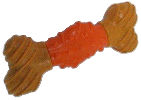 ETHICAL SPOT Bambone Dental Bone 7 Peanut Butter inch