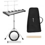 32 Note Glockenspiel Xylophone Percussion Bell Kit with Adjustable Stand B593-MU10064