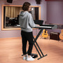 88-Key Keyboard Piano Set with Adjustable Stand-Black - Color: Black D681-MU10125US-DK