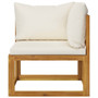 Garden Bench Cream white A949-3068852
