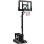 Portable Basketball Hoop with 4.6 to 10 Feet 10-Level Height Adjustable B593-SP37879