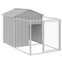  Dog House Light Grey Galvanized Steel 46.1 x 79.1 x 48.4 in A949-172352