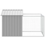  Dog House Light Grey Galvanized Steel 46.1 x 79.1 x 48.4 in A949-172352