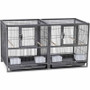 Prevue Pet Hampton Deluxe Divided Breeder Bird Cage F075 N274-PV01F075