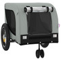  Pet Bike Trailer Grey and Black Oxford fabric, iron, PVC Medium A949-94014
