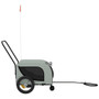  Pet Bike Trailer Grey and Black Oxford fabric, iron, PVC Medium A949-94014