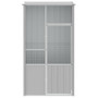  Bird Cage Grey Galvanized Steel Large Bird Cage Rectangular A949-172343
