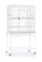 Prevue pet Powdercoated steel construction Flight Cage with Stand White N274-PV01F047