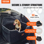 Dog Car Seat, Dog Booster Seat for Car with A Storage Pocket, Pet Car Seat with Clip-On Safety Leas E415-CWZGQCZYSFSC6Z483V0
