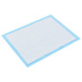  Pet Training Pad Set of 200 Blue and white A949-170758