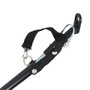  Pet Bike Trailer Grey and Blue Oxford fabric and Steel 20.9 lb A949-91763