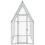  Chicken Cage Silver Galvanized steel 78.7 x 39.4 x 74.8 in A949-172550