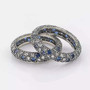 Ring Size: 7 - Starry Night Ring With Sapphire Crystals K290-31749031568