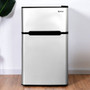 3.2 cu ft. Compact Stainless Steel Refrigerator-Gray - Color: Gray D681-EP22672GR