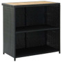 Bar Set Black PE rattan Standard Bar Set Rectangular A949-313473