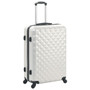 Hardcase Trolley Set 3 pcs Bright Silver ABS A949-91887