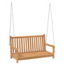 Swing Bench Natural Teak Solid Teak Wood Standard Durable A949-316628