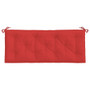 Garden Bench Cushion Set of 2 Red Oxford fabric (100% polyester) A949-315010