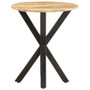 Side Table Natural Wood Solid Mango Wood Durable Side Table A949-320656