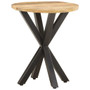 Side Table Natural Wood Solid Mango Wood Durable Side Table A949-320656