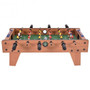 27 Inch Indoor Competition Game Foosball Table with Legs - Color: Brown D681-TY557858