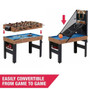 5-in-1 Game Table - Foosball Pool Basketball Ping Pong and Slide Hockey Q280-5IOCGT18914526258