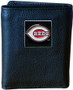 Cincinnati Reds Wallet Leather Trifold Wallet Z157-5460399111
