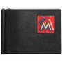 Miami Marlins Wallet Leather Billfold Clip Wallet Z157-5460330757