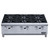 Commercial Gas Hotplate Cooktop in Stainless Steel with Six  Lift-Off Burner Hot Plate