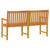 Patio Bench 59.1" Solid Acacia Wood