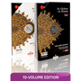 [10 VOLUME EDITION] NOBLE Maqdis B5 Medium Size Quran Word For Word Colour Coded Tajweed Arabic-English Translation