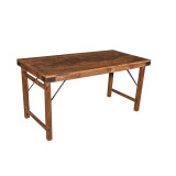 Folding Teak Table (KD090)