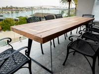 DINING TABLE OUTDOOR TEAK CUSTOM