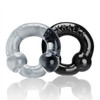 Ultraballs Cockring 2 pack (black & clear) - Oxballs
