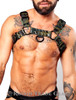 Show-off with the Rough Trade Gear Bulldog Camo Leather Harness
