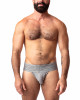 Interlock Classic Jock Strap (GRAY) - Nasty Pig