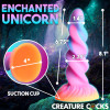 Creature Cocks Moon Rider Glow-In-The-Dark Unicorn Dildo