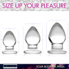 Triplets 3 Piece Glass Anal Plug Kit - Prisms Glass