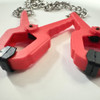Springed Red Clamps