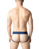 Off The Grid Jock Strap (Blue) - Nasty Pig