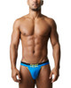 Rise Jock Strap (Blue) - Nasty Pig