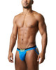 Rise Jock Strap (Blue) - Nasty Pig