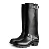 Engineer Boss 18'' Leather Boots - Embossy