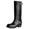 Engineer Boss 18'' Leather Boots - Embossy