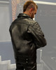 Limited Edition Rough Leather Motorcycle Jacket - LÜSTERN
