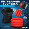 Enhancers 2-in-1 Silicone Ball Stretchers - Jock