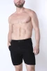 FULL COURT DENIM ZIPPER SHORT (BLACK) - CELLBLOCK13