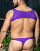 BUCK LACE THONG (PURPLE) - ROUGH TRADE GEAR