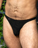 BUCK LACE THONG (BLACK) - ROUGH TRADE GEAR