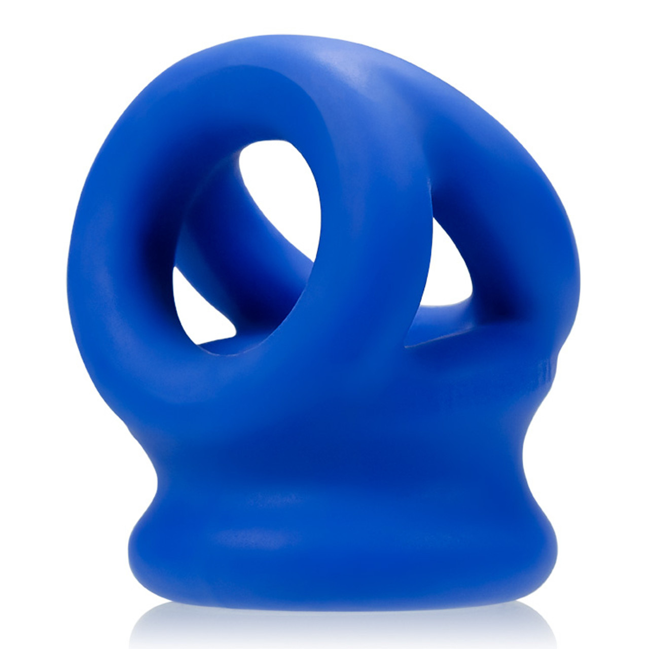 Tri-Squeeze 3 Ring Ballstretcher Sling (Blue)- Oxballs - Rough